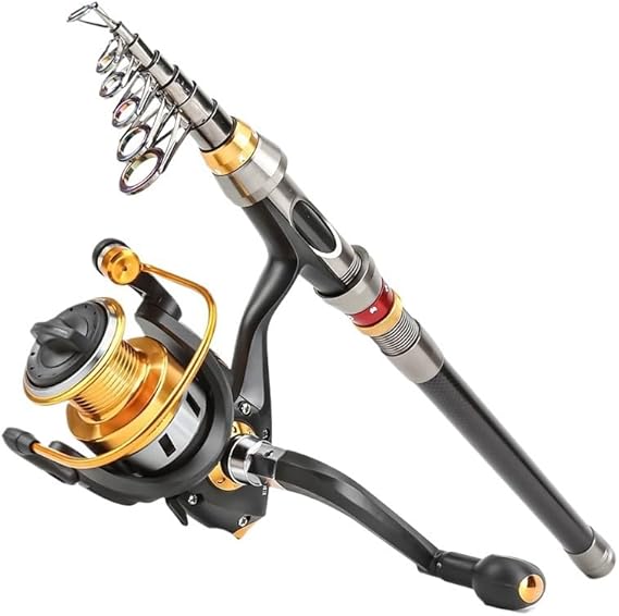 🎣 Telescopic Portable Travel Fishing Rod | Lightweight, Compact, & Easy to Carry for Fishing Adventures 🌊🎒