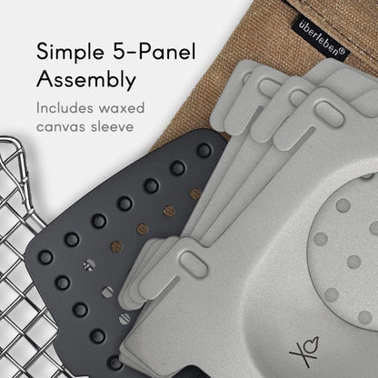 🔥 Portable Wood-Burning Stove | Compact & Efficient for Camping & Outdoor Adventures 🌲🍃