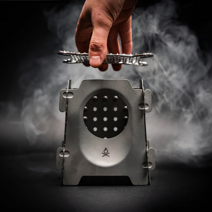 🔥 Portable Wood-Burning Stove | Compact & Efficient for Camping & Outdoor Adventures 🌲🍃