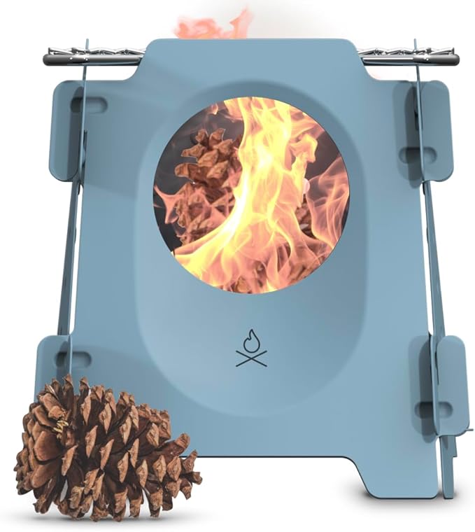 🔥 Portable Wood-Burning Stove | Compact & Efficient for Camping & Outdoor Adventures 🌲🍃