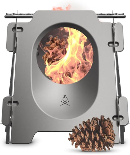 🔥 Portable Wood-Burning Stove | Compact & Efficient for Camping & Outdoor Adventures 🌲🍃