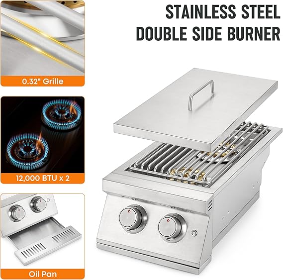 🔥 Portable Propane Grilling Burner | Compact & Powerful Outdoor BBQ Stove for Camping 🍖🌲