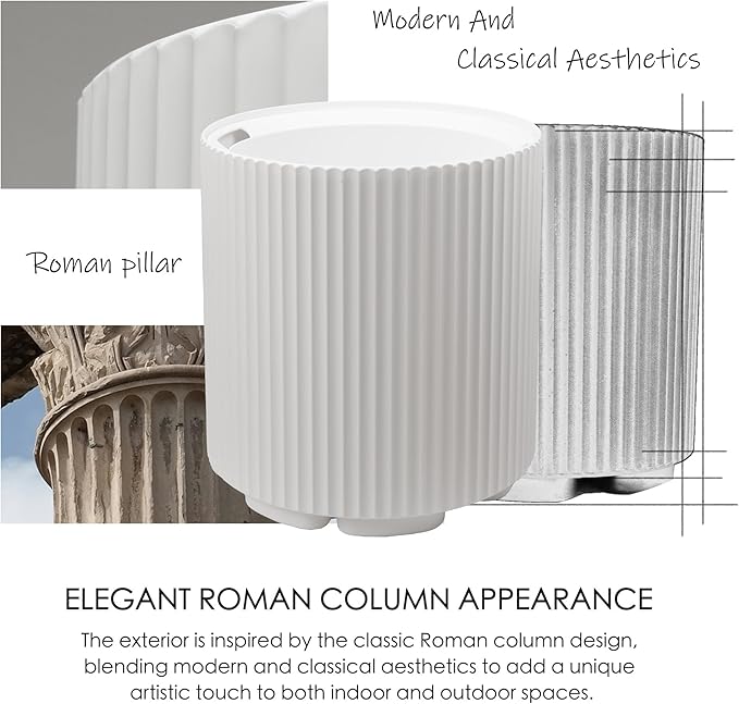 🌿 Elegant Raised Garden Planter with Reservoir | Perfect for Your Outdoor Oasis 🏡🌸