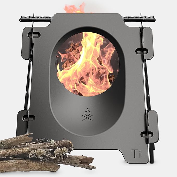 🔥 Portable Wood-Burning Stove | Compact & Efficient for Camping & Outdoor Adventures 🌲🍃