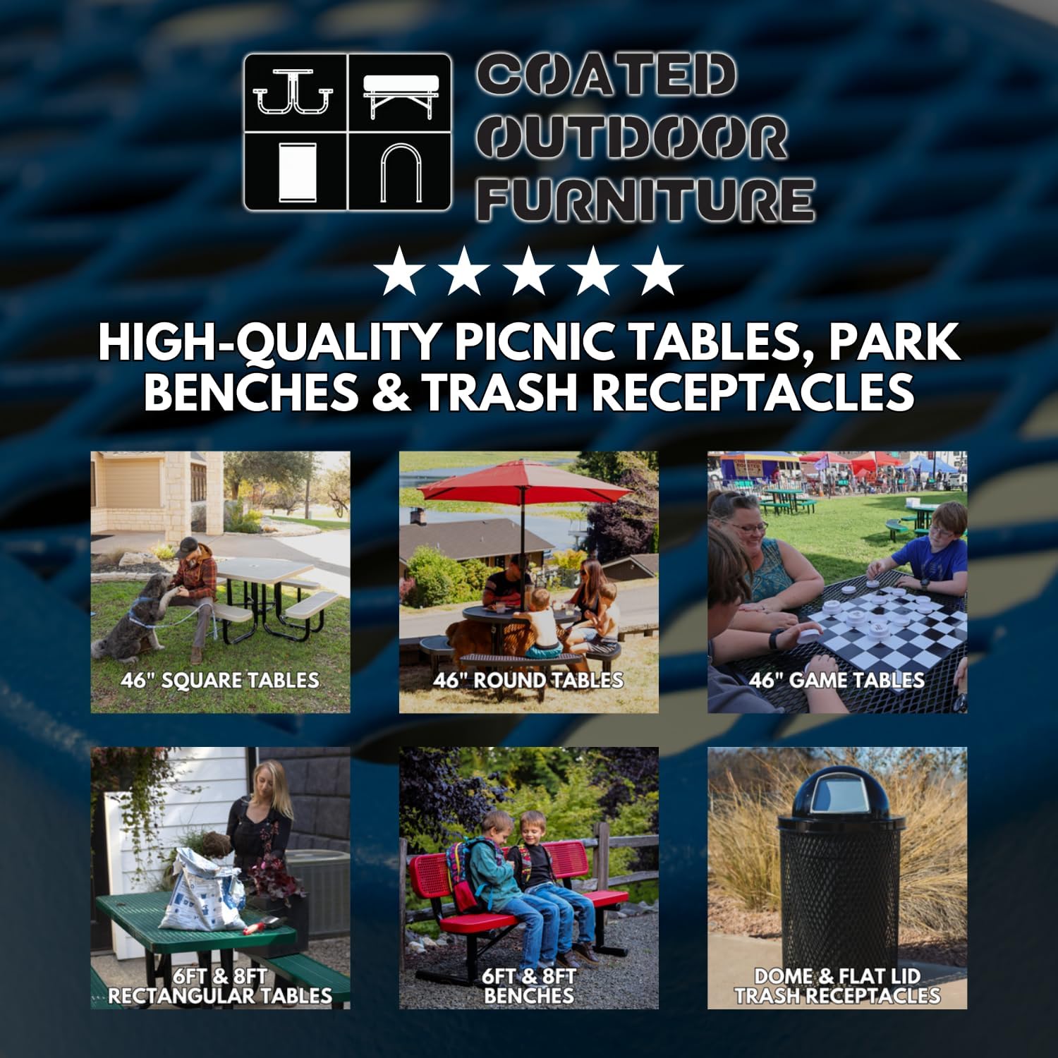 🌞 Heavy-Duty Portable Outdoor Furniture | Commercial-Grade, All-Weather, & Family-Friendly Comfort 💺💪
